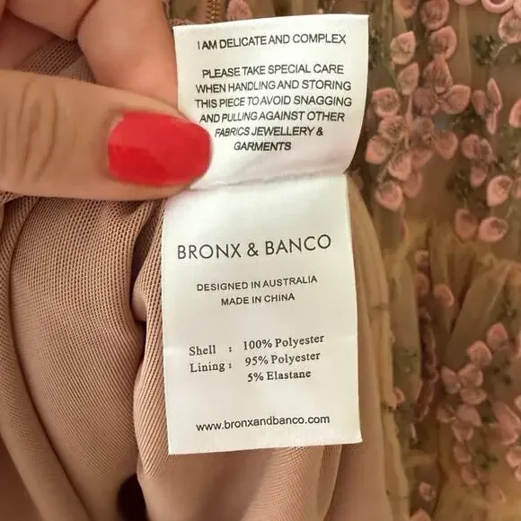 Bronx and Banco Megan Mini Dress in Rose Pink Medium (6 US) Women’s - Picture 7 of 12